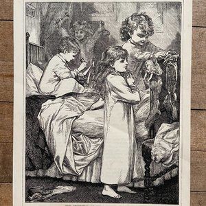 Antique Engraving, Old Print,